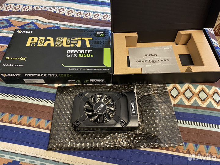 Видеокарта palit geforce GTX 1050ti