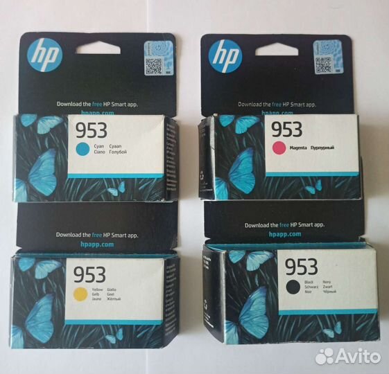 Картриджи струйные HP 953