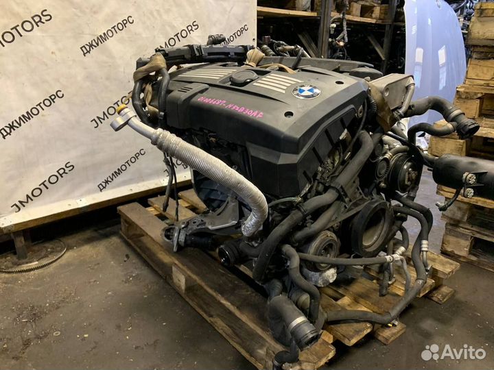 Двигатель N52B30 BMW X5 E70 3.0i полный привод бмв