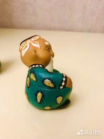 Глиняные фигурки Узбекская парочка