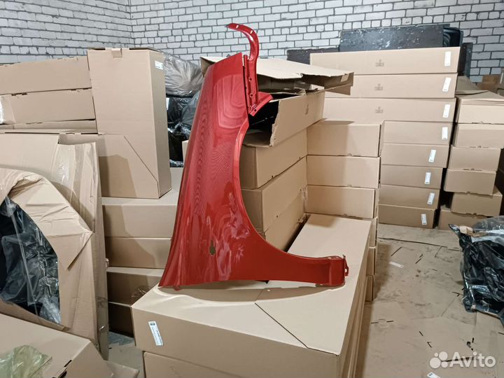 Крыло калина правое цвет красный (калина) 104