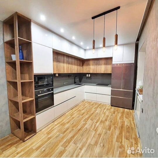 Кухонный гарнитур на заказ. Долговечные материалы