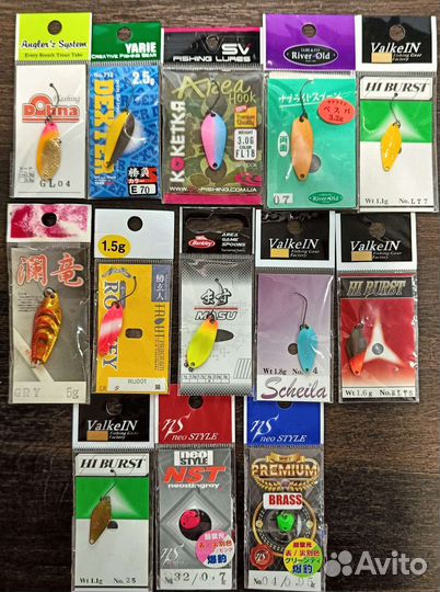 Блесна форелевые Valkein, Roonye, Yarie