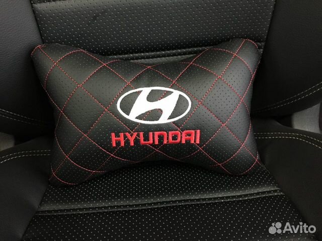 Подушки под шею с логотипом Hyundai