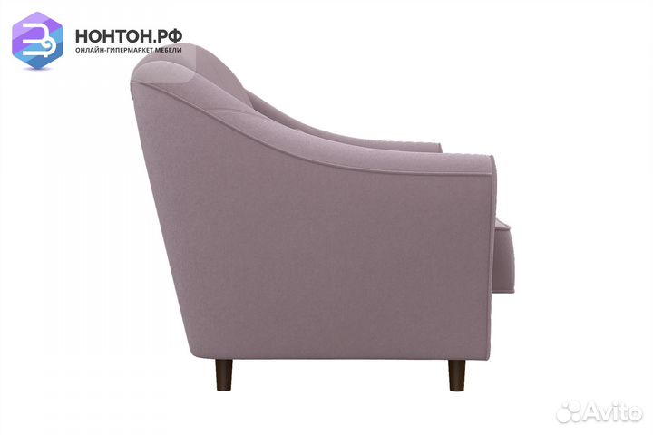 Диван книжка Оливер светло-розовый