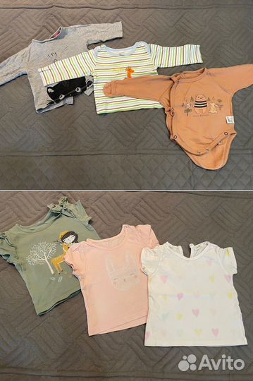 Детские вещи пакетом на девочку 56-62