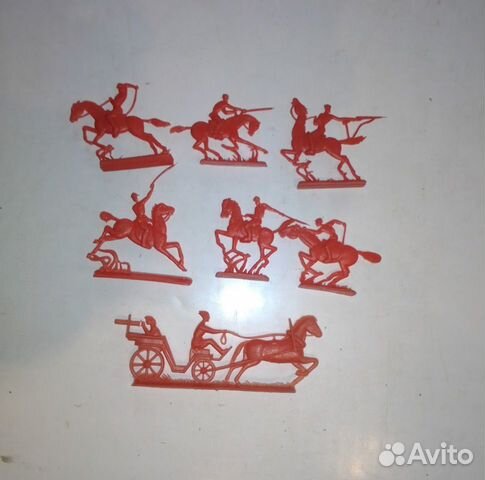 Набор солдатиков красной армии СССР, торг