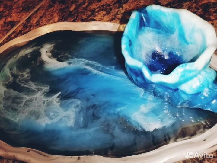 Тарелка ручной работы