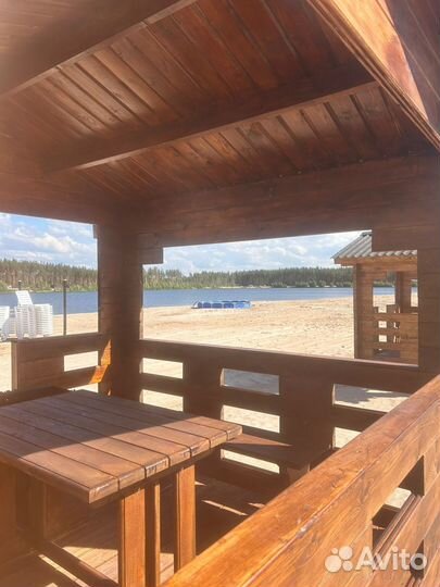 Аренда беседки (отдых на карьере)