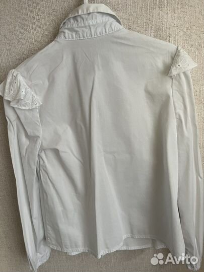 Рубашки для девочки белые цена за 2 шт