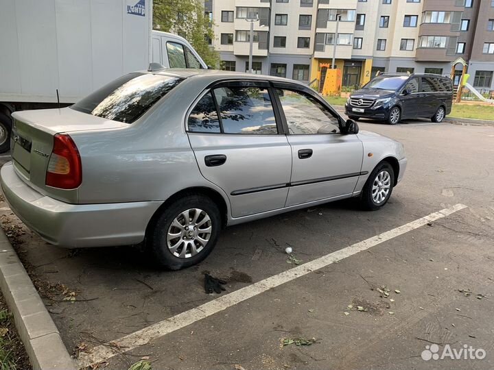 Hyundai Accent 1.5 МТ, 2006, 228 550 км