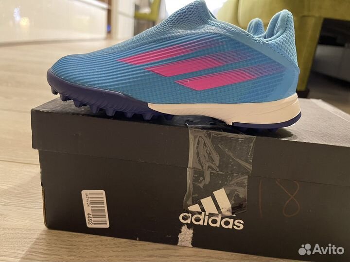 Бутсы новые оригинал Adidas x speedflow 28 р