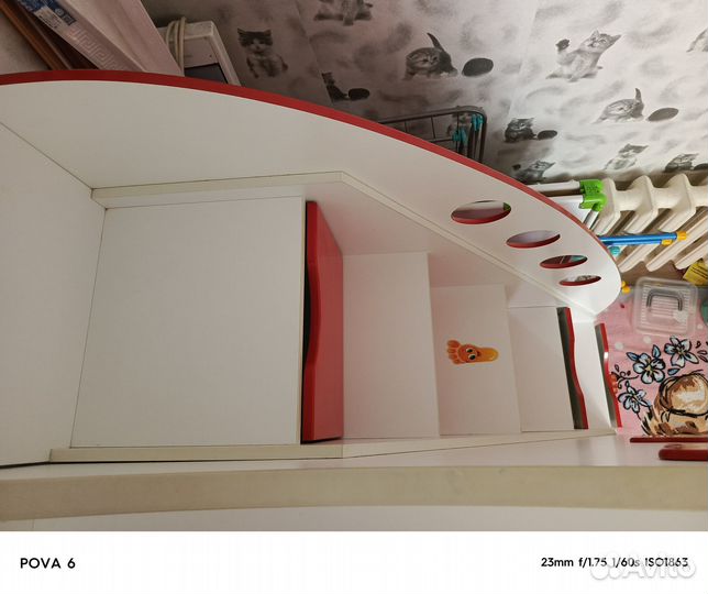 Детская двухярусная кровать б/у