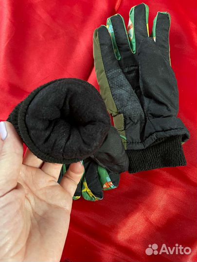 Перчатки зимние детские новые