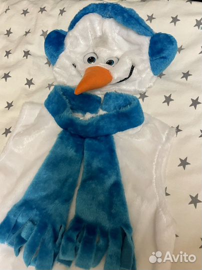 Новогодний костюм «Снеговика» Аренда