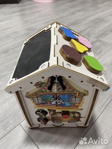 Бизиборд домик со светом