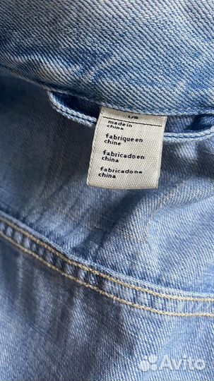 Джинсовая куртка женская levis