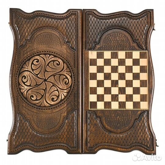 Нарды резные 