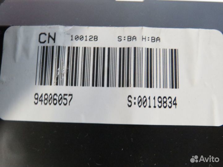 Щиток приборов opel antara L07