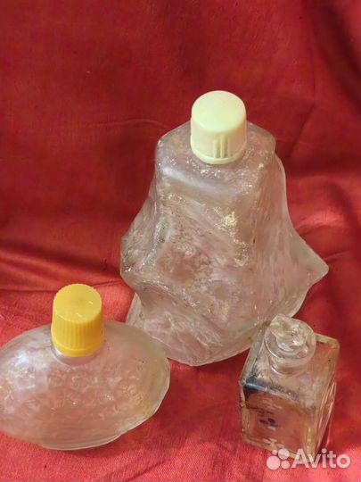 Бронь. Пустые флаконы от духов