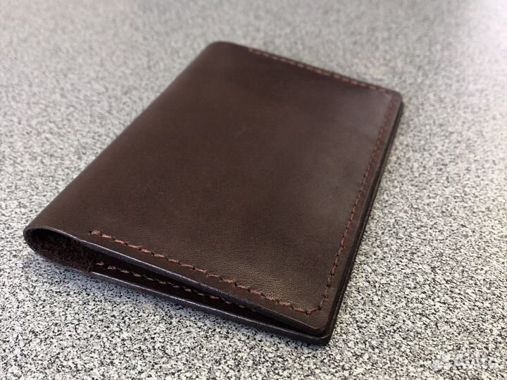 Обложка для автодокументов натуральная кожа