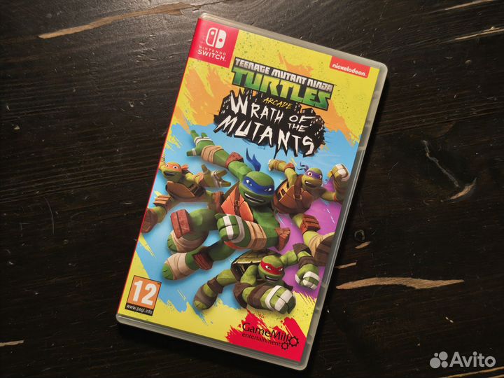 Tmnt Arcade Wrath of the Mutants Nintendo switch