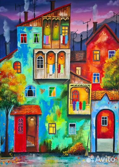 Картина маслом на холсте