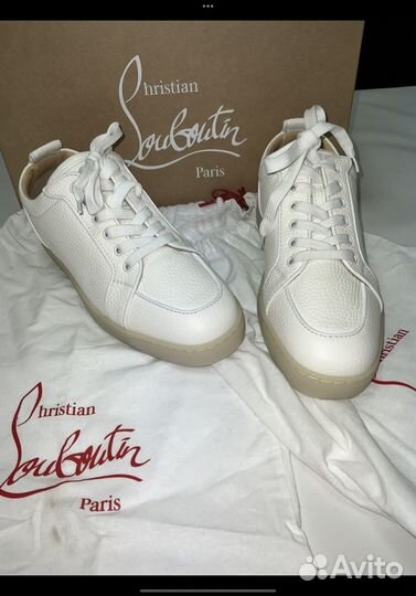 Кеды Christian Louboutin белые