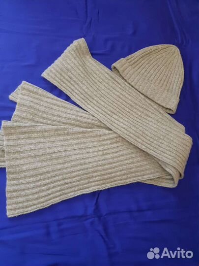 Мужской шарф и шапка