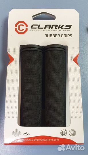 Грипсы (ручки) для руля велосипеда Clarks C98, чер