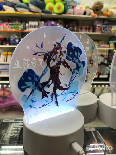 Светильник 3D аниме