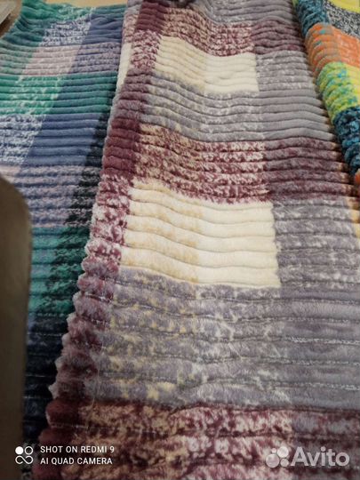 Плед велсофт Радуга