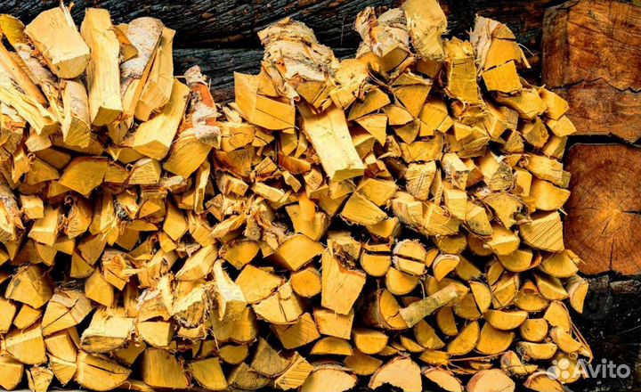 Дрова после сушки