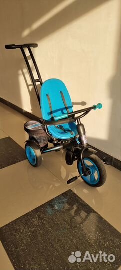 Детский велосипед с ручкой бу