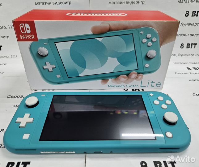 Nintendo switch lite 32Gb+128Gb прошитая