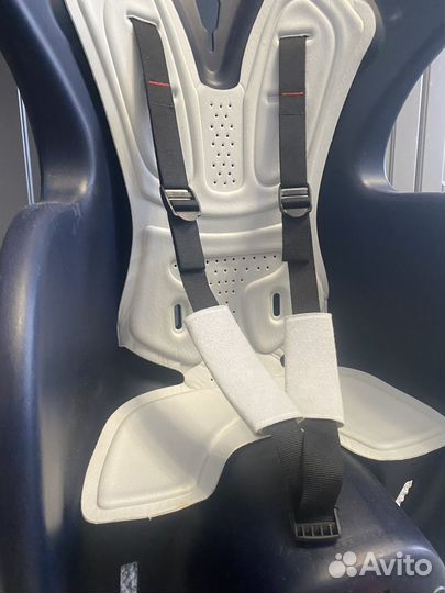 Детское велокресло на багажник btwin decathlon