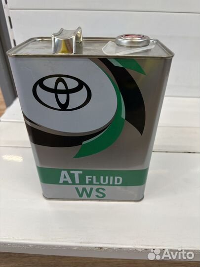 Масло трансмиссионное AT fluid WS Оригинал Япония
