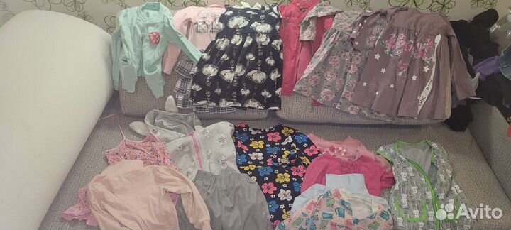 Вещи пакетом на девочку 3-4 года