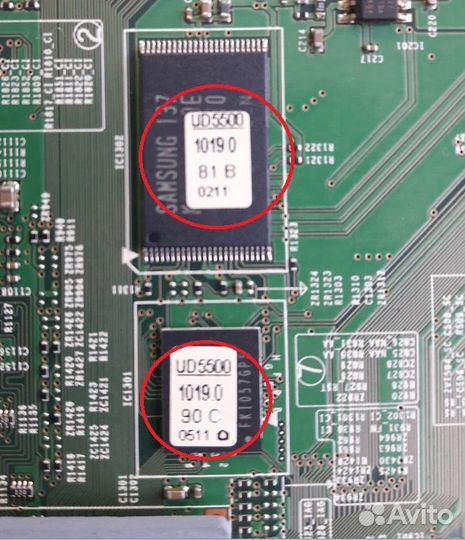 K9GAG08U0E для BN41-01660B (комплект для ремонта)