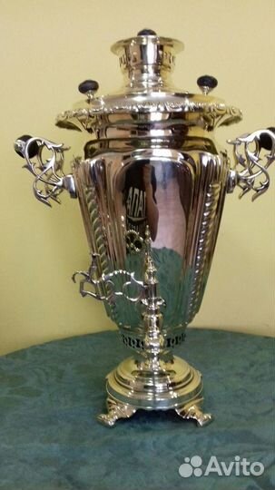 Самовары тульские, старинные, на углях и дровах