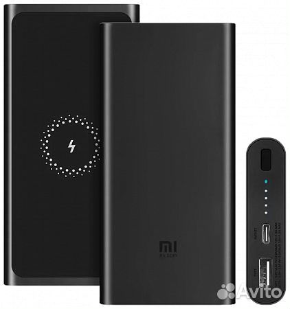 Беспроводной аккумулятор Xiaomi 10W Wireless 10000