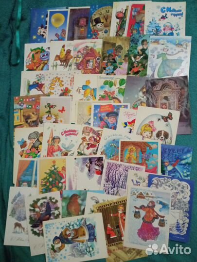 Открытки советские СССР чистые