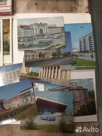 Наборы открыток СССР города