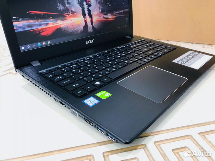 Игровой Acer Aspire E5-576G/i5-7200/GeForce MX 150