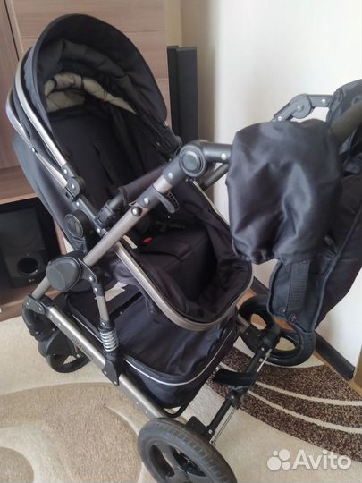 Продам детскую коляску бу 3 в 1 Luxmon