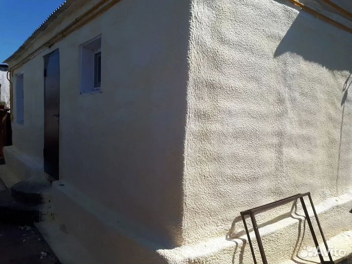 Утепление гаража пенополиуританом