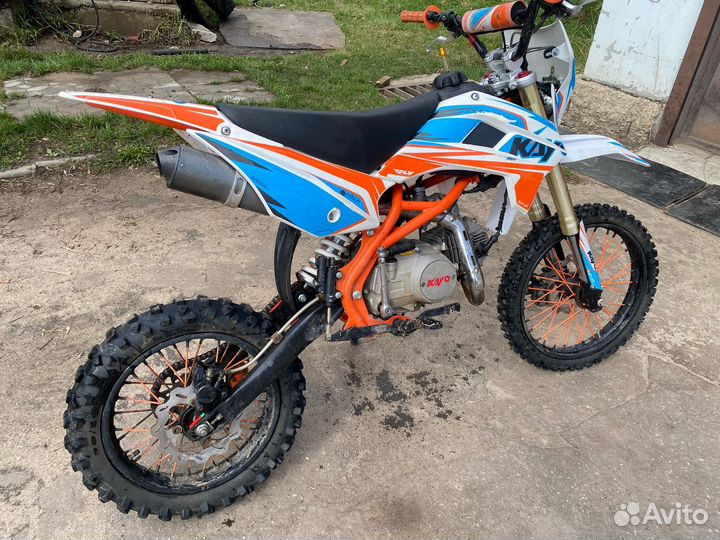 Питбайк kayo basic yx 125 17 14 krz