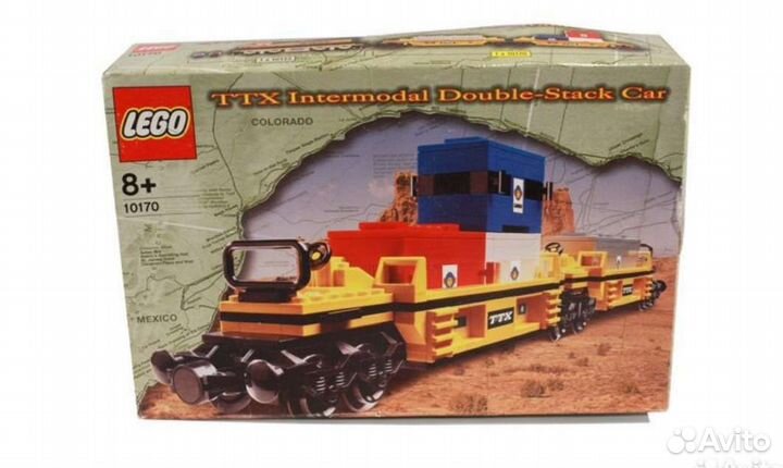 Lego 10170 TTX Intermodal Double-Stack Car