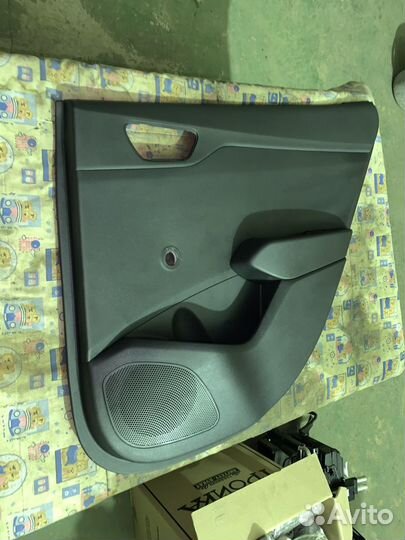 Обшивка двери задняя правая Hyundai Solaris 2