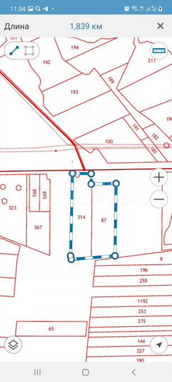 Участок 5,3 га (СНТ, ДНП)